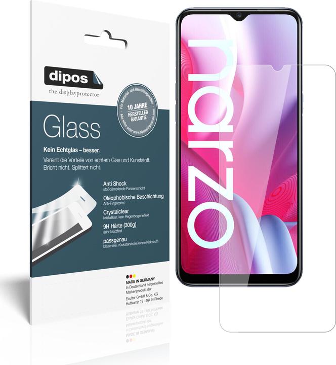 Actual product image Dipos Screen Protector Anti-Shock (1 Piece, Realme Narzo 20)