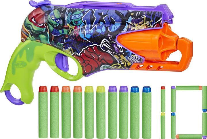 Actual product image Nerf Teenage Mutant Ninja Turtles Blaster