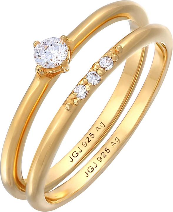 Immagine prodotto Elli Anello di cristallo (50, 925 Argento)