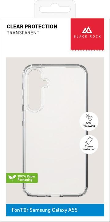 Immagine prodotto Black Rock Custodia protettiva trasparente (Samsung Galaxy A55)