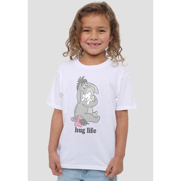 Actual product image Winnie the Pooh Childrens/Kids Hug Life Eeyore Valentine's Day T-Shirt (128)