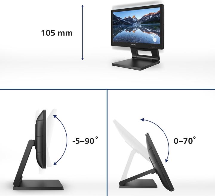 Produktbild Philips 162B9T/00 (1366 x 768 Pixel, 16")
