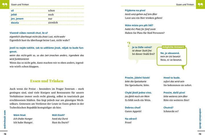 Produktbild Sprachführer Tschechisch - Wort für Wort (Deutsch, Markus Bingel, 2025)