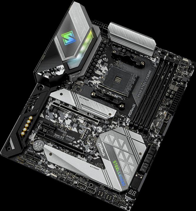 Produktbild AsRock B550 Steel Legend (AM4, AMD B550, ATX)