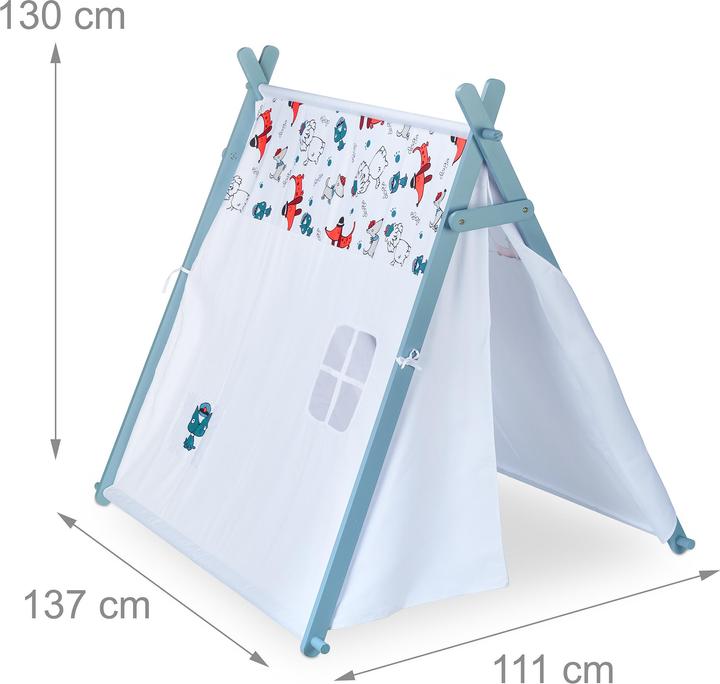 Actual product image Relaxdays Tipi tent