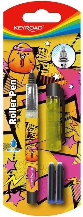 Keyroad Kugelschreiber 0,7 mm + 2 Patronen (2 x)
