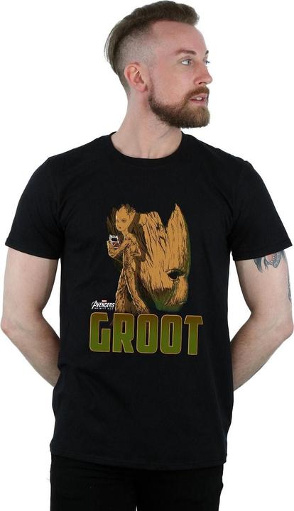 Produktbild Avengers Infinity War Groot Charakter TShirt (L)
