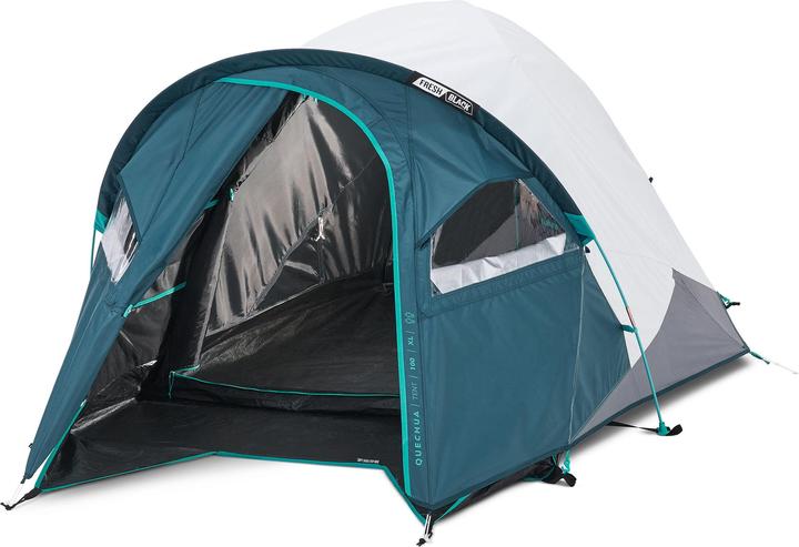 Produktbild Quechua MH100 FRESH & BLACK (Kuppelzelt, 4.40 kg, 2 Personen)