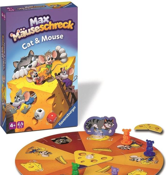 Produktbild Ravensburger Max Mäuseschreck (Deutsch, Französisch, Italienisch)
