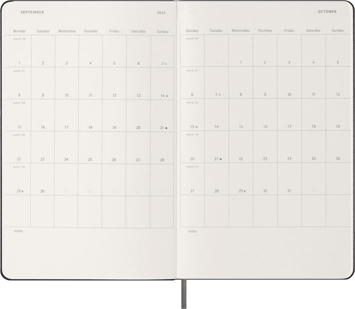 Actual product image Moleskine Notebook (A5, English)