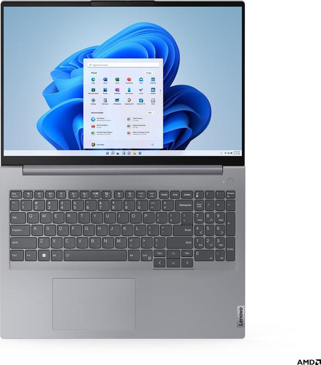 Produktbild Lenovo ThinkBook 16 Gen 6 (16", AMD Ryzen 7 7730U, 32 GB, 1000 GB, DE)