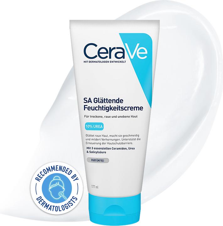 Immagine prodotto CeraVe SA Urea Crema idratante levigante (Crema corpo, 177 ml)