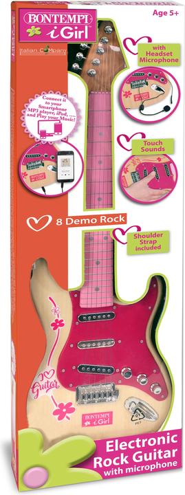 Immagine prodotto Bontempi Chitarra elettrica rosa