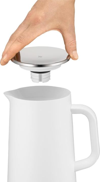 Produktbild WMF Thermoskanne Isolierkanne 1,0l Impulse Tee Kaffee Trinkflasche Edelstahl (1 l)