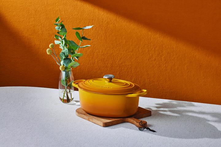 Actual product image Le Creuset Roaster Signature oval 31 cm Nectar (31 cm, Casserole + Stewpot, Cast iron)