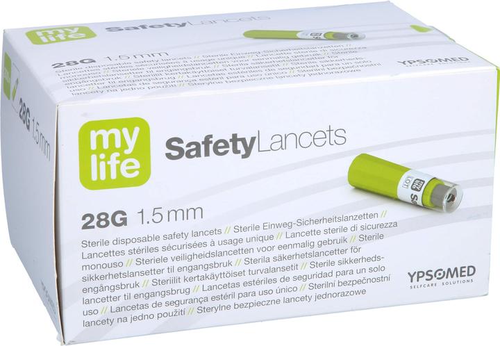 Image du produit Mylife Lancettes de sécurité Lancettes de sécurité 28G (Lancette)