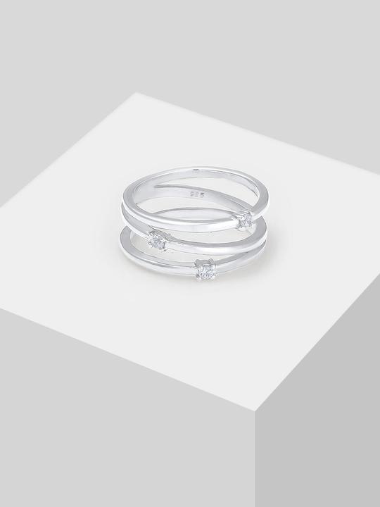 Immagine prodotto Elli Wickelring mit Zirkonia Kristallen (56, 925 Argento)
