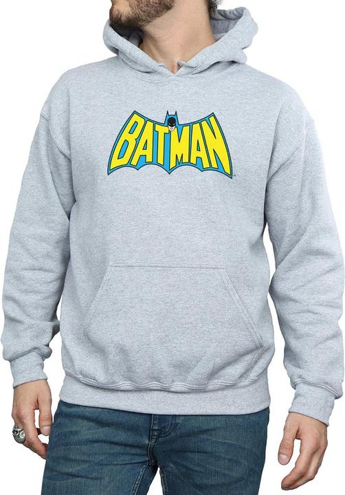 Immagine prodotto Batman Retro Logo Felpa con Cappuccio Uomo (3XL)