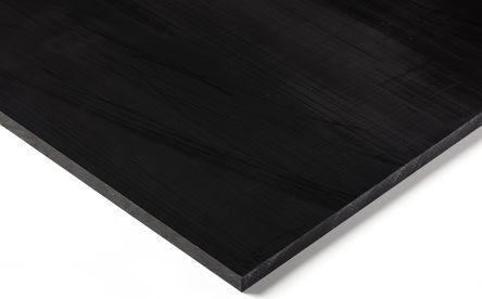 Produktbild Rs Pro PA Kunststoffplatte, Schwarz, 10mm x 500mm (1 Stk.)