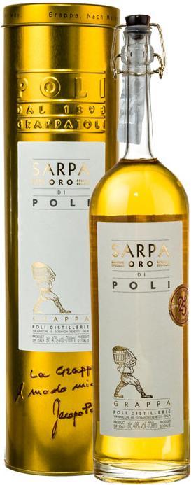 Produktbild Poli Grappa Sarpa Oro di (1 x 70 cl)