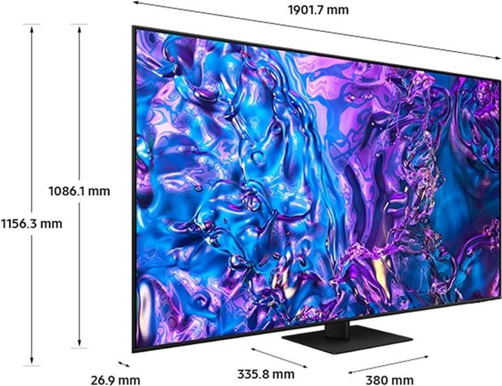 Actual product image Samsung 85" Q70D - 4K QLED TV (85", Q70D, QLED, 4K, 2024)