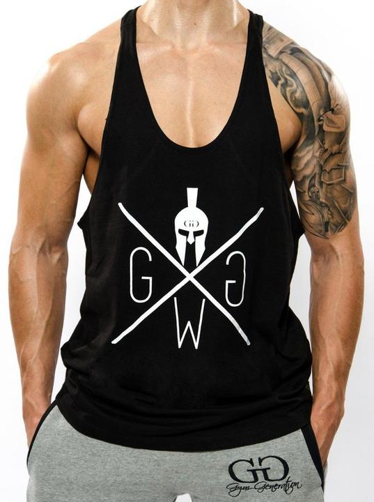 Gym Generation Warrior Classic Stringer Schwarz (M)