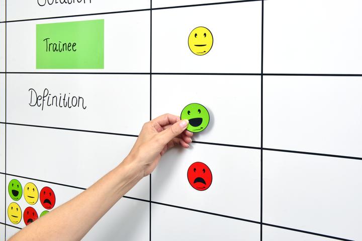 Produktbild Legamaster Emoticon Magnete traurig (5 x)