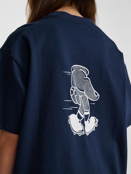 Actual product image hummel Hmlloose tee s/s graphic junior (128)