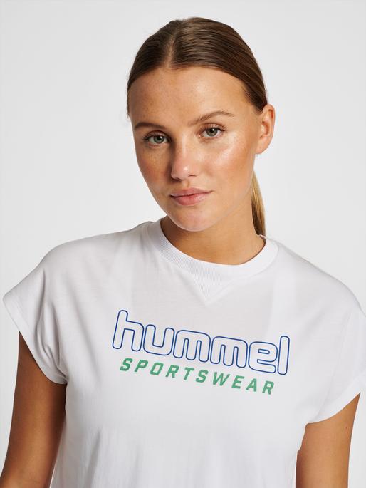 Actual product image hummel hmlLGC JUNE CROPPED T-SHIRT (XS)