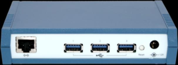 Actual product image Seh myUTN-2500 USB Device Server, Gigabit LAN, 3x USB3.0