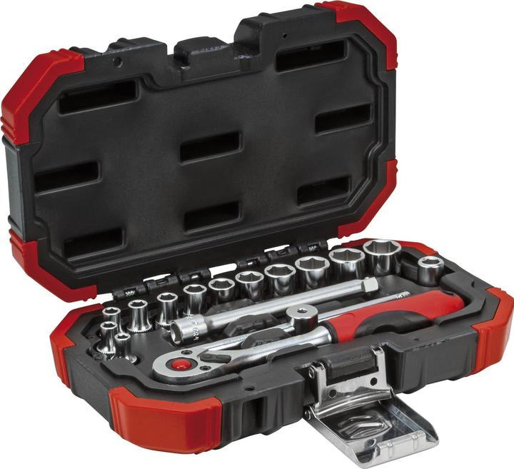 Produktbild Gedore Red red Steckschlüsselsatz, 16-teilig, Mit Umschaltknarre, Ratsche, Steckschlüssel, 1/4"