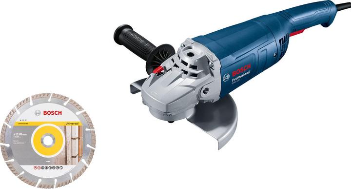 Immagine prodotto Bosch Professional Smerigliatrice angolare GWS 20-230 P: 1x disco da taglio diamantato, Standard per Universal (230 mm)