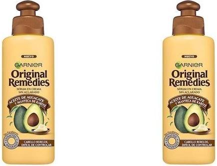 Image du produit Garnier Original Remedies Aceite en crema Aguacate y Karité 200ml, Femmes, Cheveux rebelles, All (200 ml)