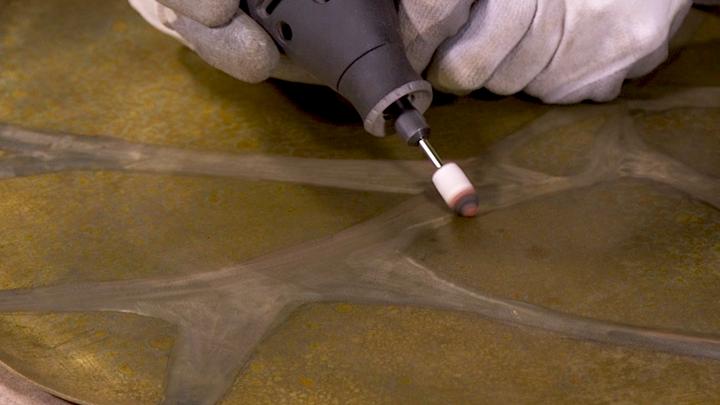 Actual product image Dremel Polishing felt Ø 9.5 mm (4 pieces)