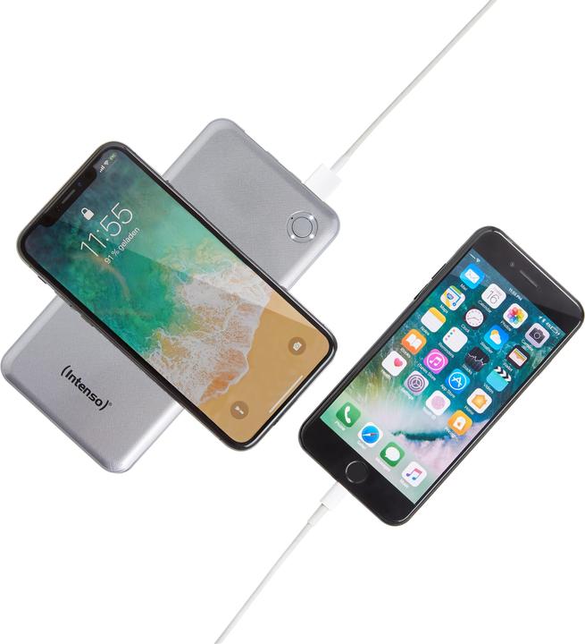 Actual product image Intenso Qi Powerbank (10000 mAh, 5 W, 37 Wh)