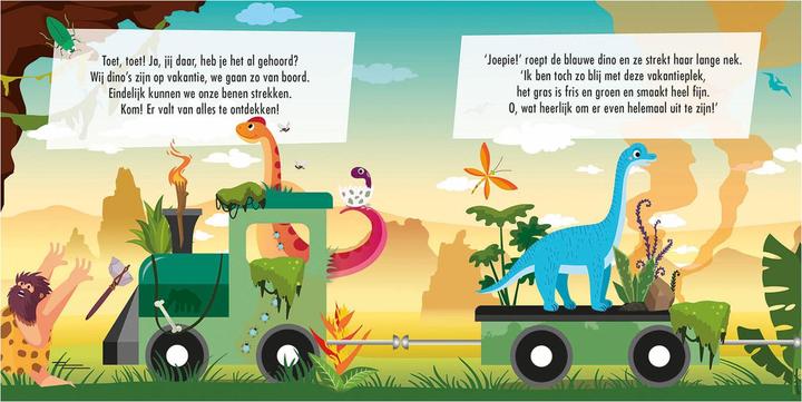 Actual product image Buch- und Puzzle-Dino-Zug