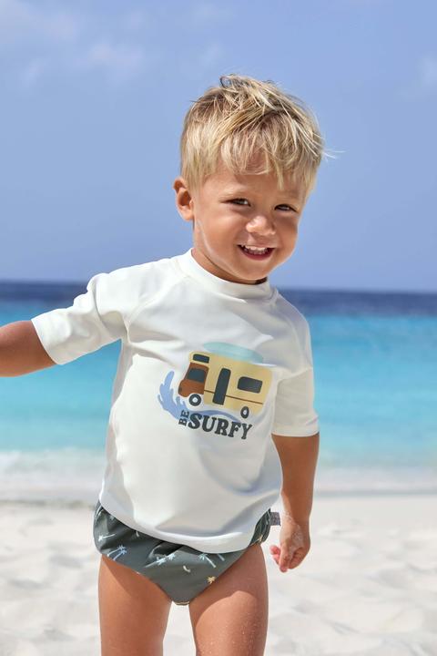 Actual product image Lässig UV-Kurzarm-Badeshirt Camper sea salt (68)