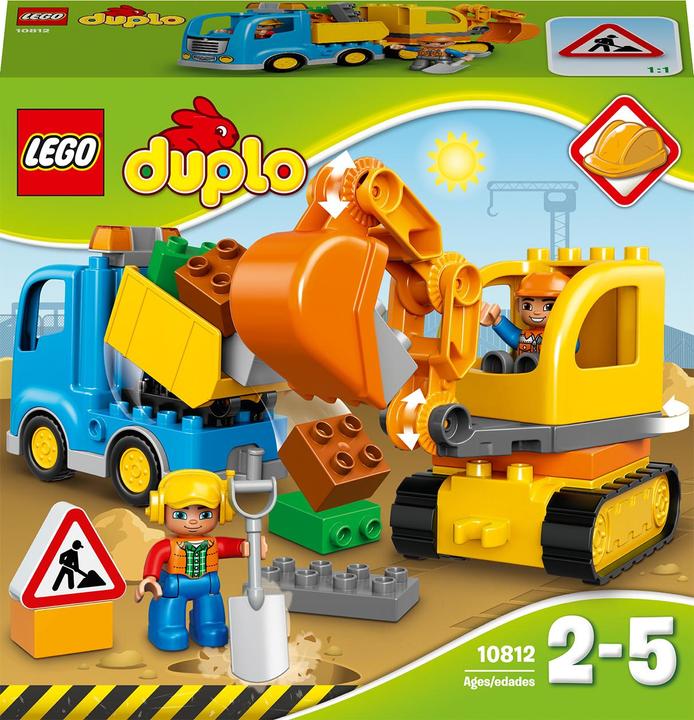 Produktbild LEGO DUPLO Bagger Lastwagen (10812)