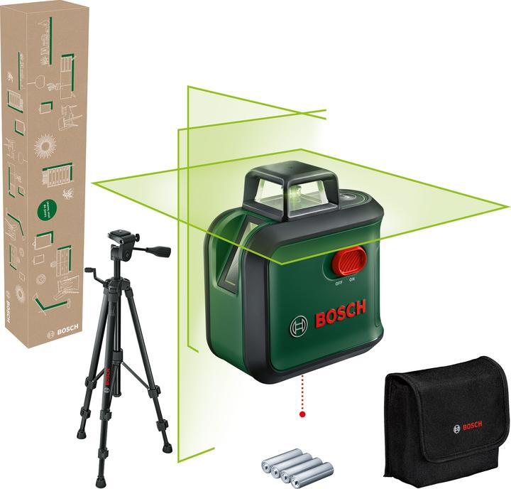 Actual product image Bosch Home & Garden AdvancedLevel 360 + TT 150 UNI
