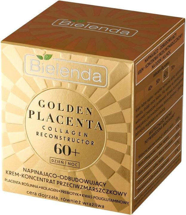 Image du produit Bielenda Placenta doré 60+ Anti-rides raffermissant et restructurant (Crème pour le corps, 50 ml)