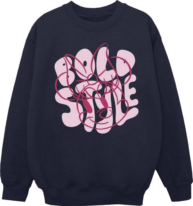 Disney Minnie Mouse Bold Style Sweatshirt (L)