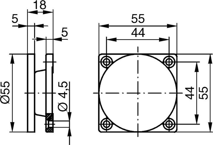 Produktbild Dormakaba Haftgegenplatten MAG I (Indoor)