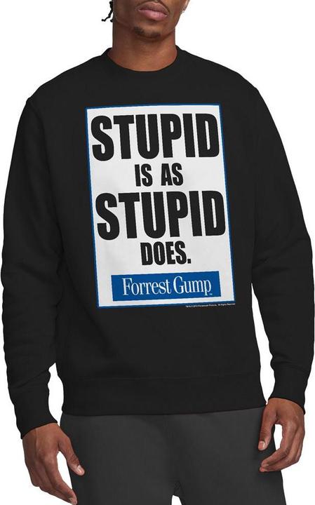 Immagine prodotto Forrest Gump Stupid Is Felpa Adulto Unisex (XL)