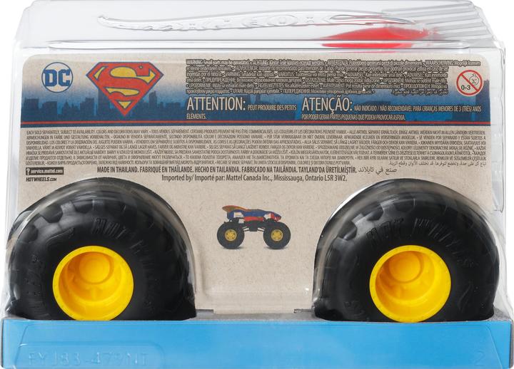 Immagine prodotto Hot Wheels - Monster Trucks 1:24 Die-Cast - Superman