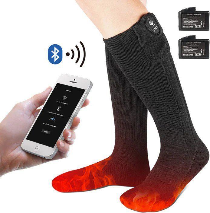 Produktbild Savior beheizbare Ski-Socken Bluetooth Montreal inkl. Akku (M)