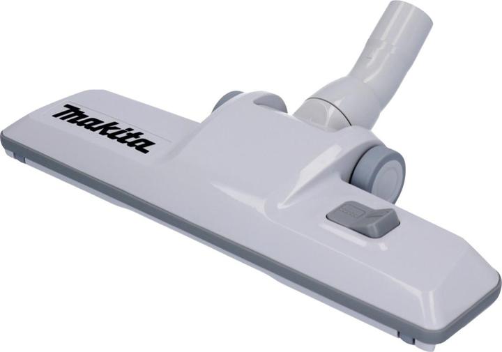 Actual product image Makita DCL 181 FZW Battery Vacuum Cleaner 18 V White + Switchable Floor Nozzle - without battery, without