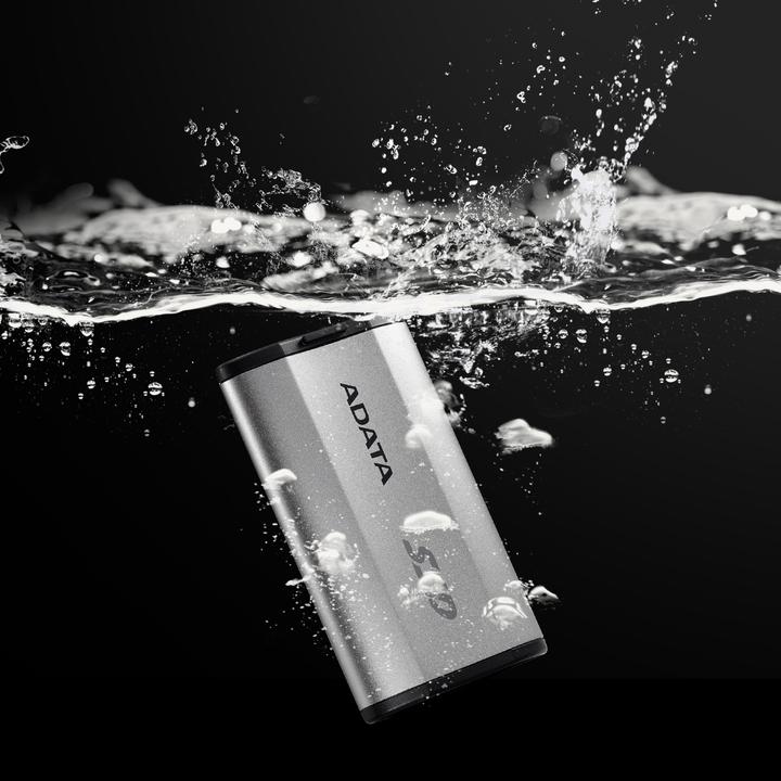 Actual product image Adata Dysk SSD External SD810 USB3.2C /s Silver (4000 GB)
