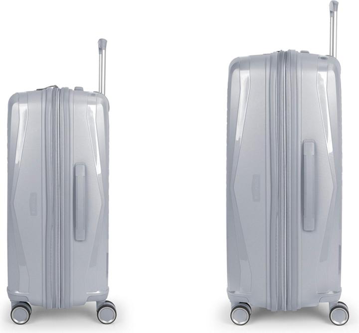 Produktbild Gabol Queens 4 Rollen Kofferset 2-teilig mit Dehnfalte (181 l, XL (ab 115l))