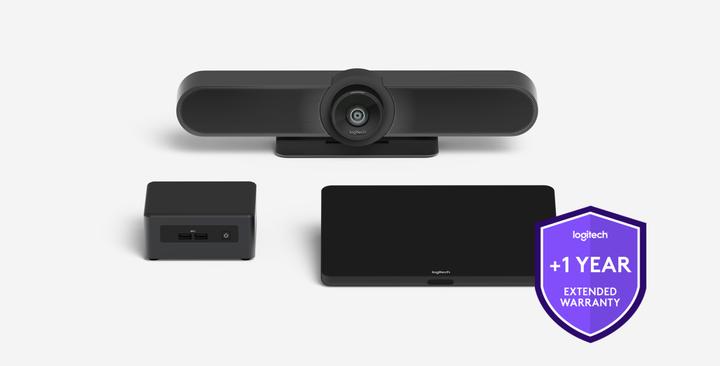 Image du produit Logitech 1Y extended warranty for small room solution with Tap and MeetUp - N/A - WW (12 mois, Garantie postale)