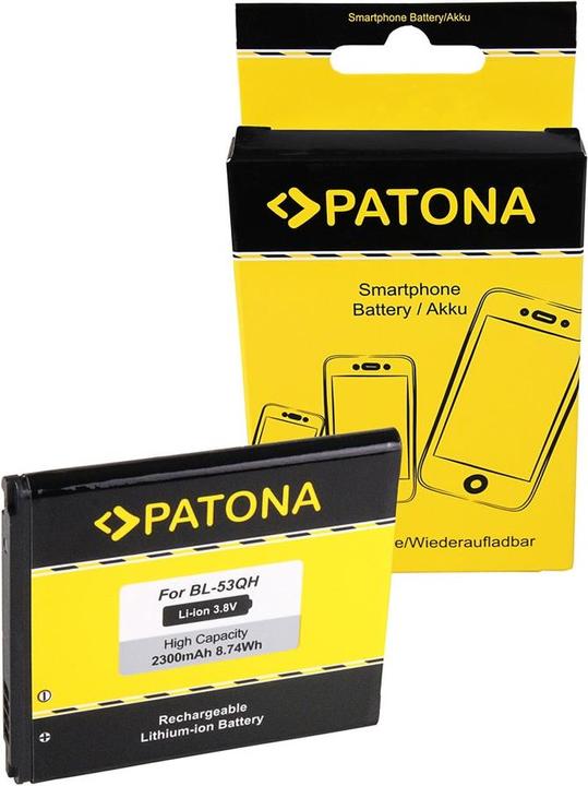 Produktbild Patona Battery (Akku, LG Optimus L9, Optimus 4X HD, LG Optimus F5, LG Optimus L9 II)